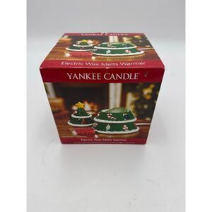 Yankee Candle Electric Wax Warmer Christmas Tree NIB Retired